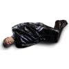 Kunstleren Sleeping Bodybag - Zwart