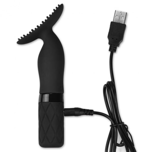 O-Sensual Clit Jiggle - Clitoris Vibrator - Zwart