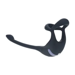 Levelz - Afstandsbediening Vibrerende Siliconen Tri O Cockring met Prostate Stimulator