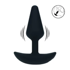 Levelz - Classic Vibrating Silicone Anal Plug Small