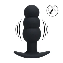 Levelz - Drie Verdikkingen Vibrerende siliconen Anaal Plug