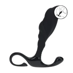 Levelz - Geribbelde Silicone Prostate Massager - Large
