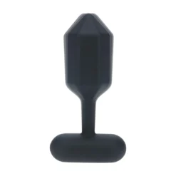 Levelz - Hexagonal Vibrating Silicone Anal Plug - Large