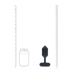 Levelz - Hexagonal Vibrating Silicone Anal Plug - Large