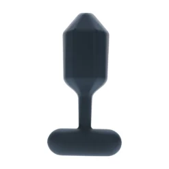 Levelz - Hexagonal Vibrating Silicone Anal Plug - Medium