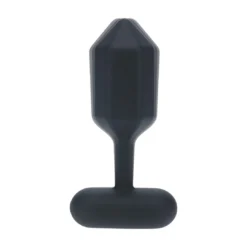 Levelz - Hexagonal Vibrating Silicone Anal Plug - Small
