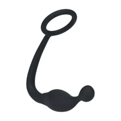 Levelz - Siliconen Cockring met Prostaat Stimulator - Maat S