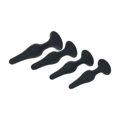 Levelz - Slim Silicone Anal Butt Plug Set van 4 stuks