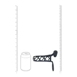 Levelz - Vibrerende Penis kooi en bal Ring