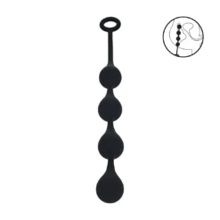 Levelz - Waterdrop Silicone Anal Balls - Medium 30mm