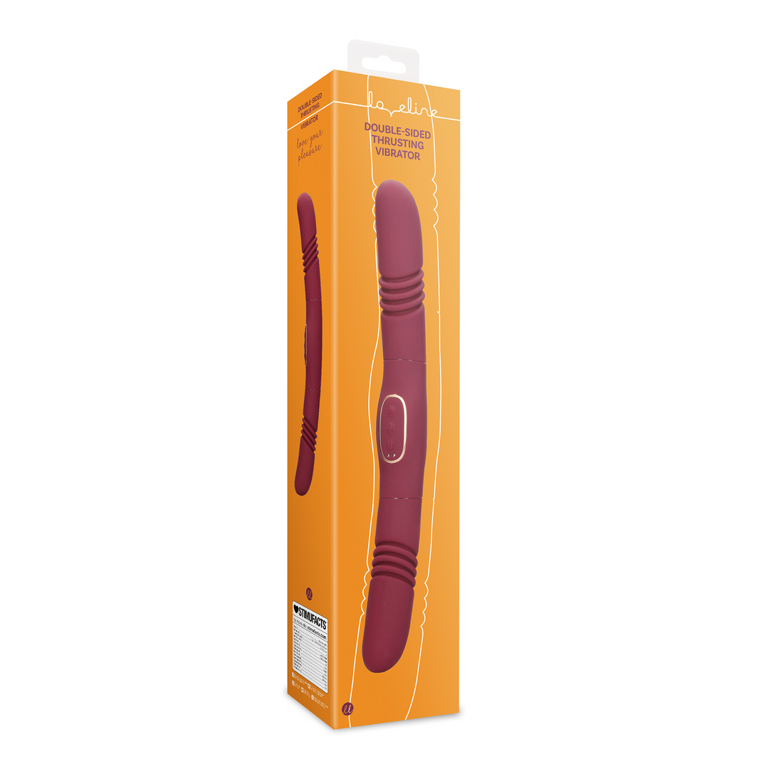Loveline - Dubbelzijdige Thrusting Vibrator