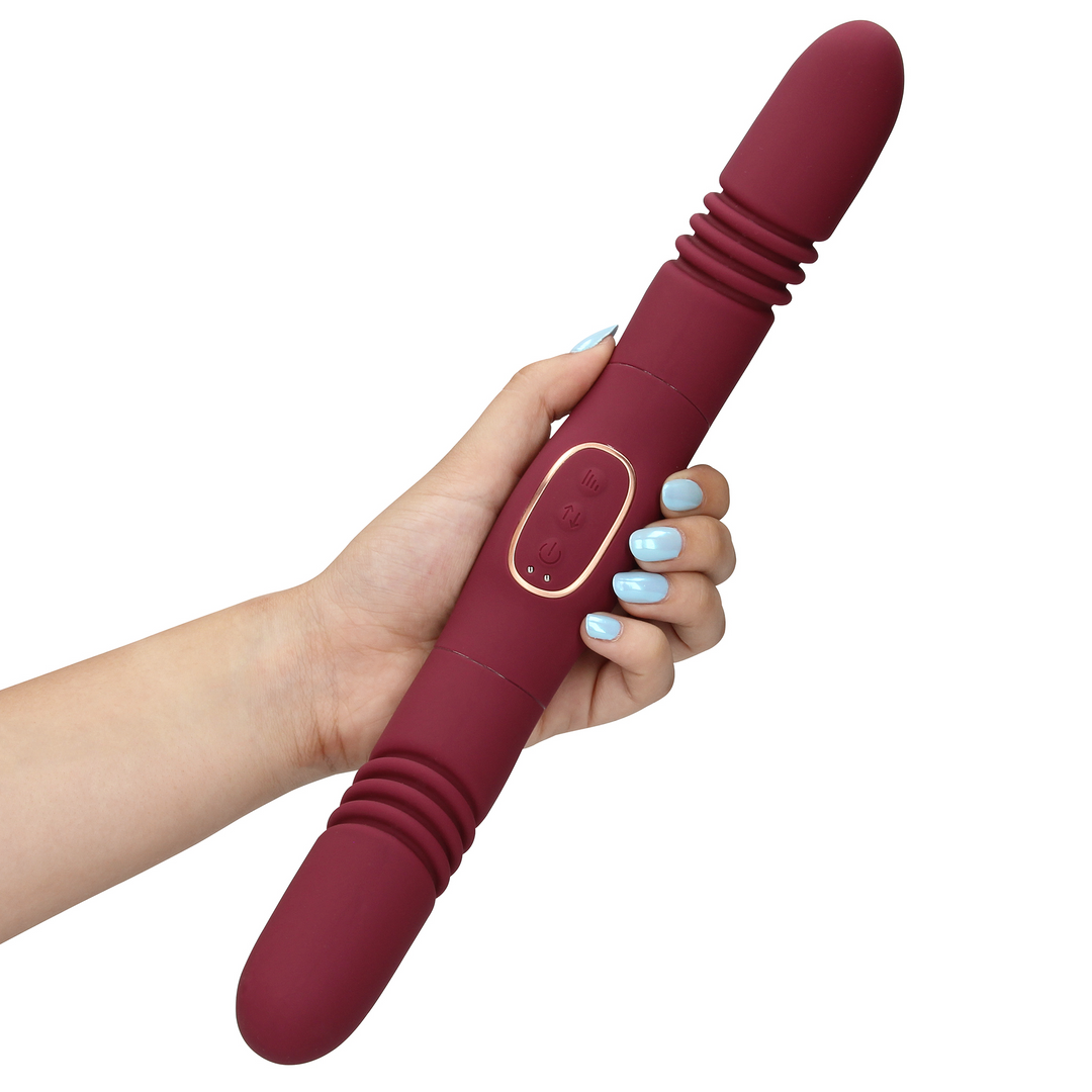 Loveline - Dubbelzijdige Thrusting Vibrator