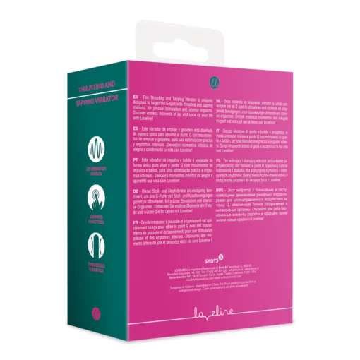 Loveline - Stotende en Clitoris Stimulerende Vibrator