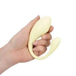 Loveline - Vibrating G-Spot Vibe with Remote Control Geel