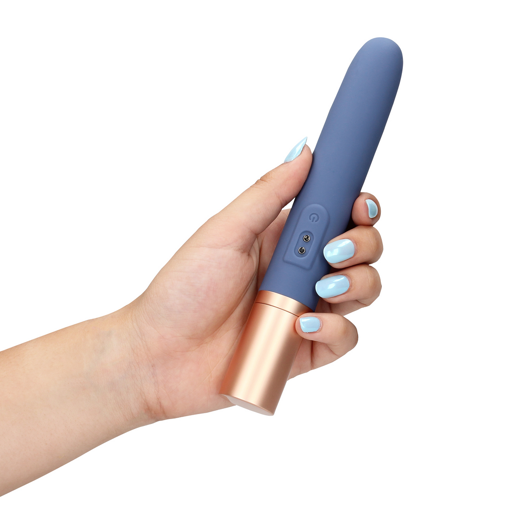 Loveline - Vibrator met glijmiddel compartiment en pomp