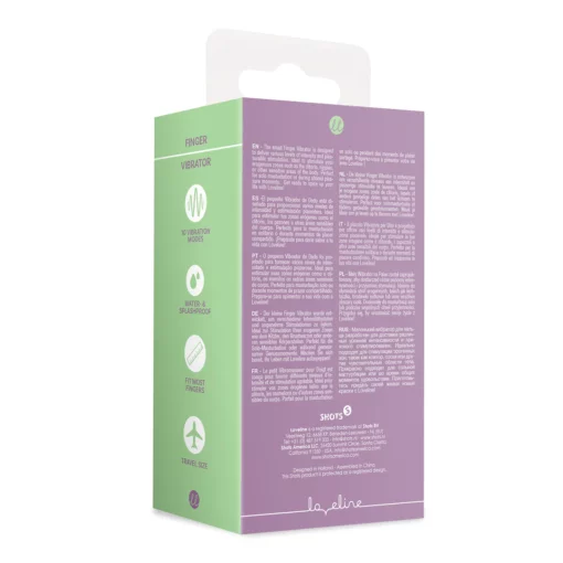 Loveline - Vinger Vibrator - Paars