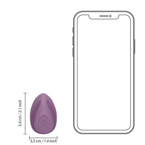 Loveline - Vinger Vibrator - Paars