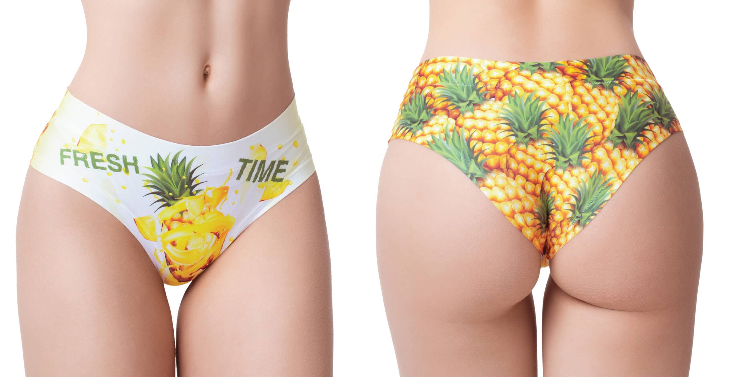 Memème - Fresh Summer Pineapple - Naadloze Slip