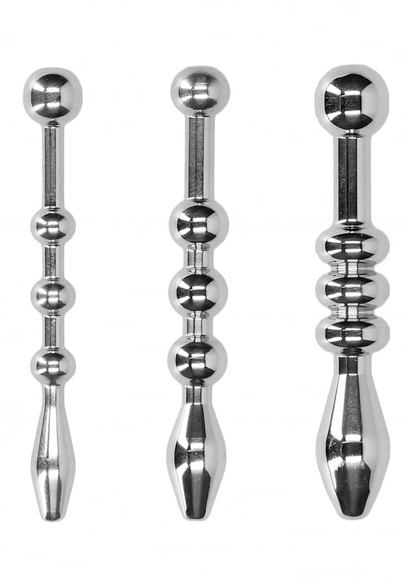 Ouch - Urethral Sounding - Metalen Penis Plug Set