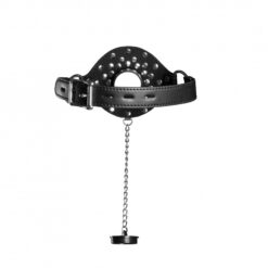 Open Mouth Gag with Plug Stopper
