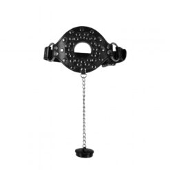 Open Mouth Gag with Plug Stopper
