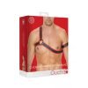 Ouch - Gladiator harnas One Size - Rood