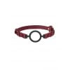 Ouch Halo - Silicone Open Ring Gag - Burgundy