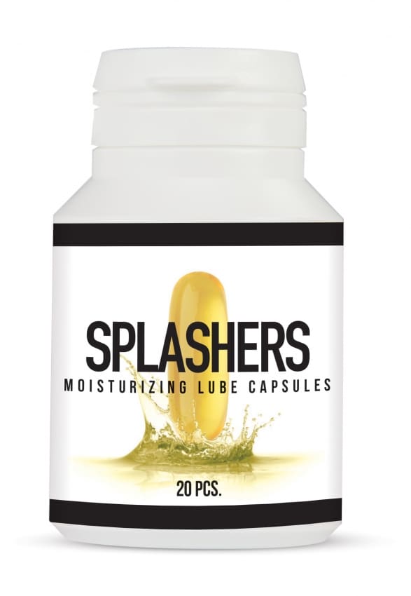 Splashers - Glijmiddel Capsule