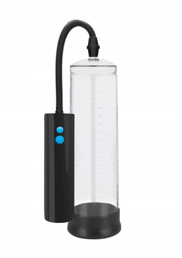 Pumped - Extreme Power oplaadbare automatische Penispomp - transparant