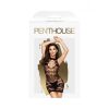 Penthouse - Eye-Catcher kanten mini jurkje - Zwart