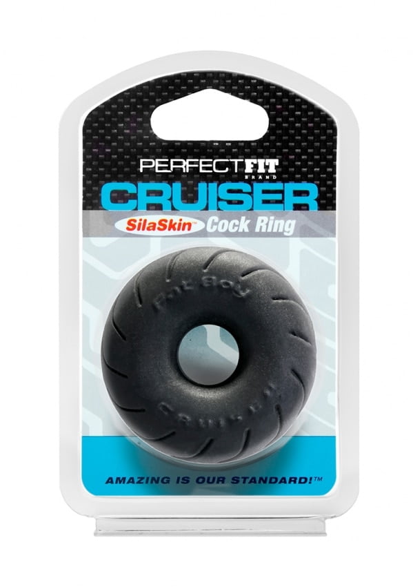 Perfect fit - SilaSkin Cruiser Ring - Zwart