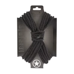 Polyester Bondage Touw 10 meter - Zwart