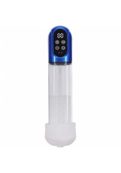 Pumped Engage - Automatische penispomp en masturbator - Blauw