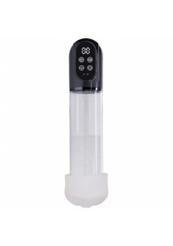 Pumped Engage - Automatische penispomp en masturbator - Zwart