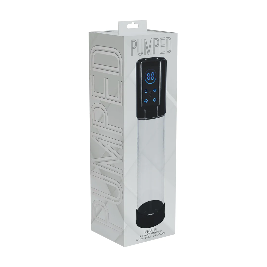 Pumped MegaLift - Automatische Penispomp - Zwart