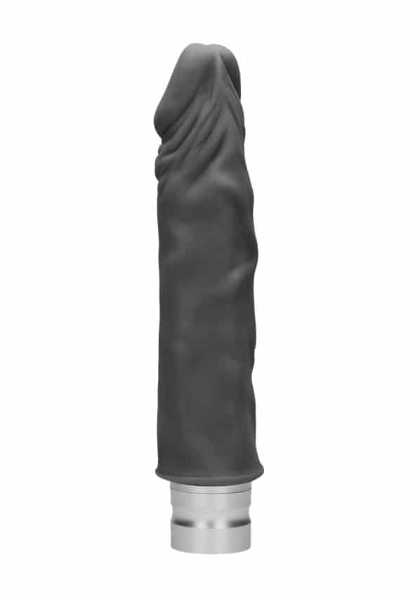 Realrock Vibrator – Realistische Vibrator 20 cm – Zwart