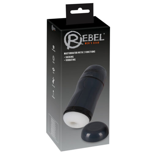 Rebel Masturbator Met vibratie en zuigende functie