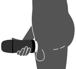 Rebel Masturbator Met vibratie en zuigende functie
