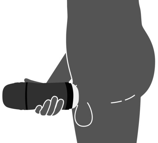 Rebel Masturbator Met vibratie en zuigende functie
