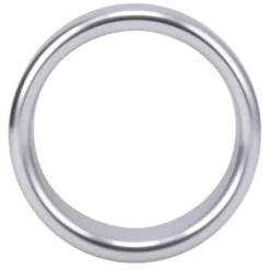 Rock Solid Brushed Alloy Cockring - Medium