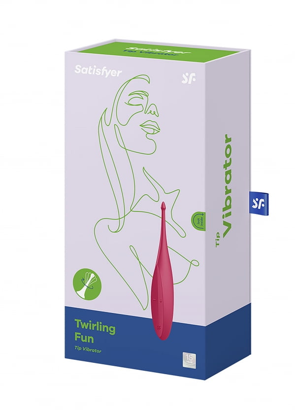Satisfyer - Clitoris Stimulator Twirling Fun - Rood