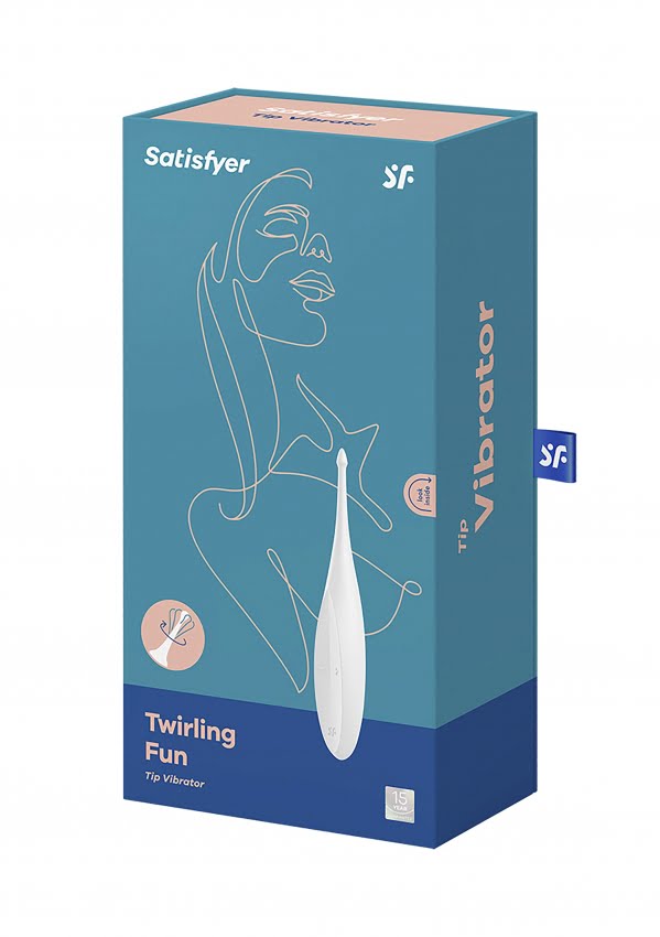 Satisfyer - Clitoris Stimulator Twirling Fun - Wit