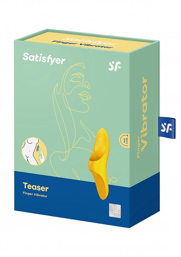 Satisfyer - Teaser Finger Vibrator - Geel