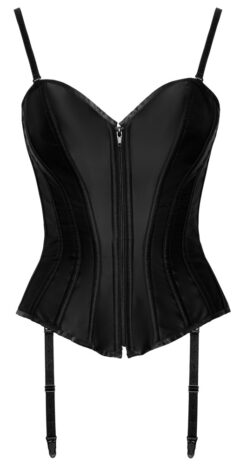 Sexy Mat Zwart Corset
