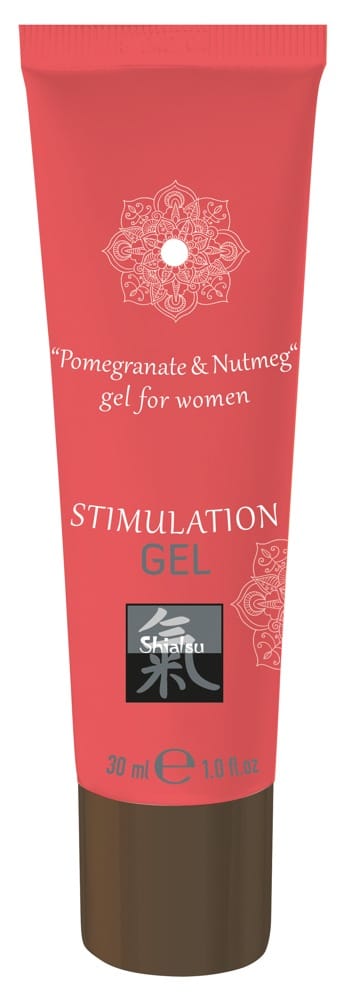 Shiatsu - Stimulerende Clitoris Gel - Granaatappel & Nootmuskaat