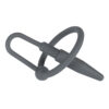 Siliconen Penis Plug met Eikel Ring