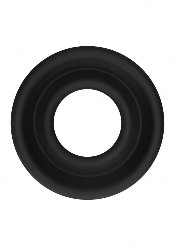 Siliconen Penis Pomp Sleeve Medium - Zwart