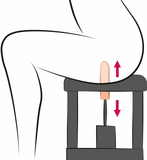Sit-On-Climaxer Seks Machine