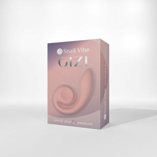 Snail Vibe Gizi Vibrator - Peachy Pink