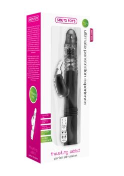 Stotende Vibrator met Clitoris Stimulatie